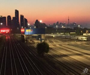Sunrise over the Toronto Skyline